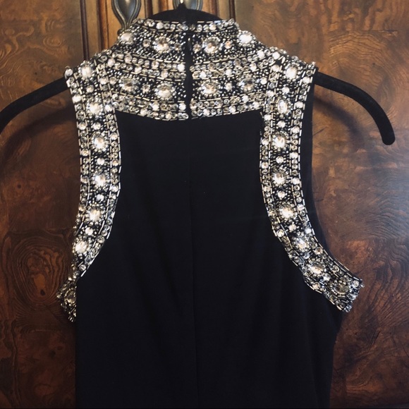 JEWEL ENCRUSTED “LITTLE BLACK DRESS” - Picture 3 of 5